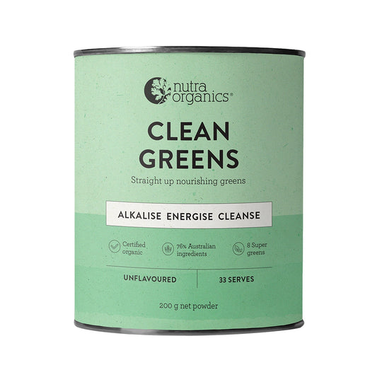 Nutra Organics Clean Greens 200g