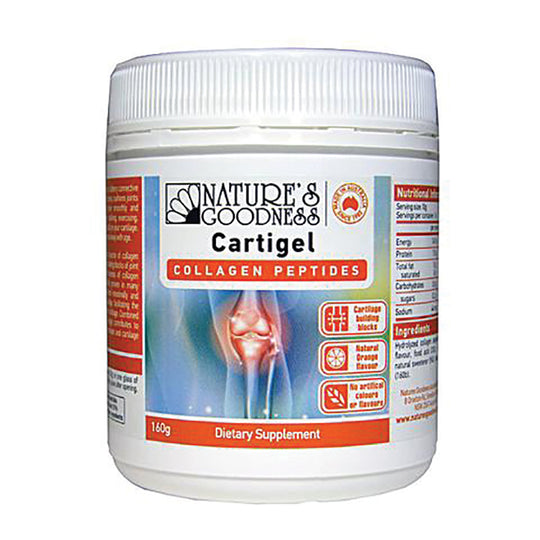Natures Goodness Cartigel Collagen Peptides 160g