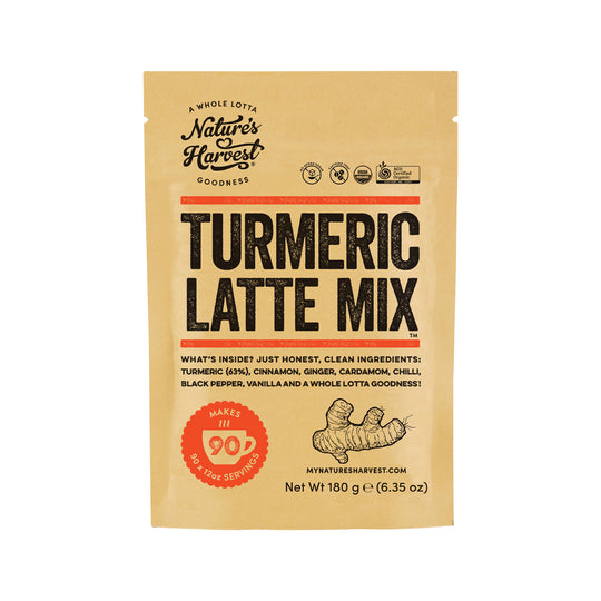 Natures Harvest Organic Turmeric Latte Mix 180g