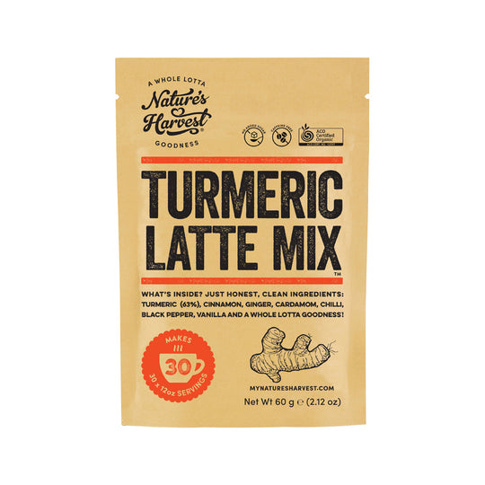 Natures Harvest Organic Turmeric Latte Mix 60g