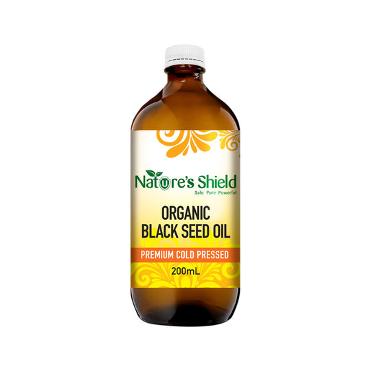 Natures Shield Organic Black Seed Oil 200ml