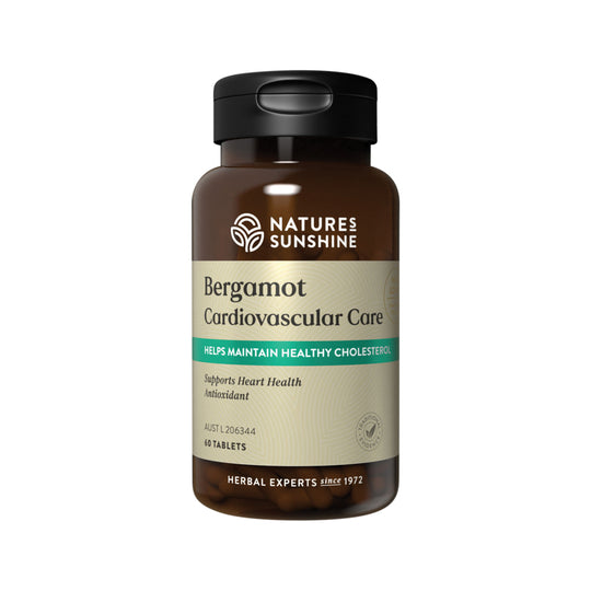 Natures Sunshine Bergamot Cardiovascular Care 60t