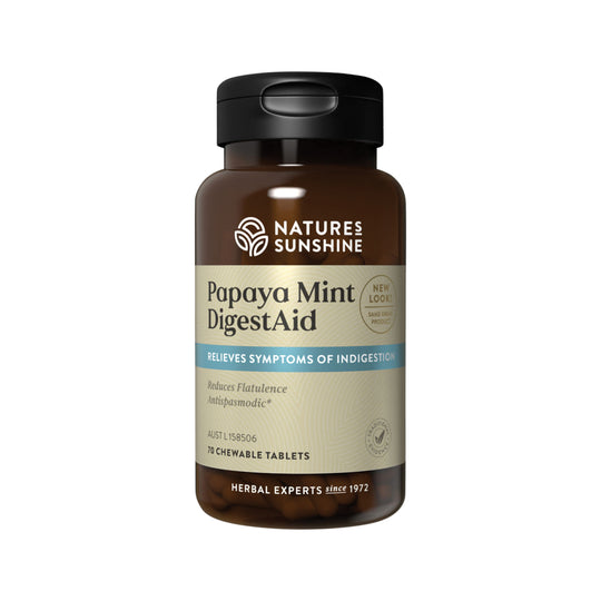 Natures Sunshine Papaya Mint DigestAid 70t