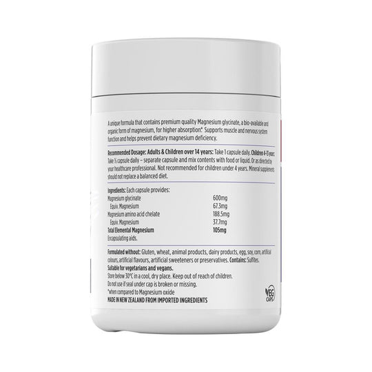 NUTRALIFE MAGNESIUM HI-ZORB 120C