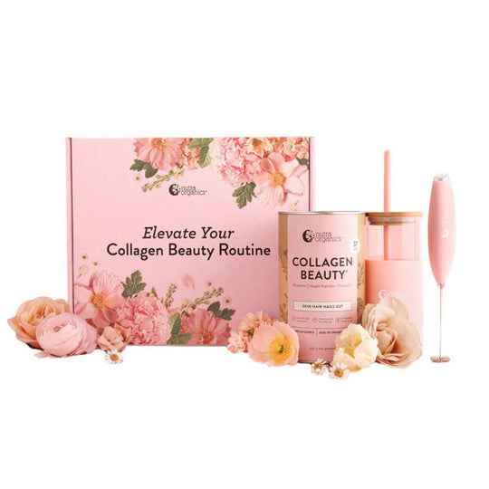 NUTRA ORGANICS ELEVATE YOUR COLLAGEN BEAUTY ROUTINE PACK SELL THROUGH