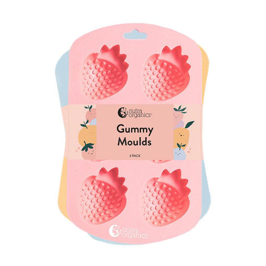 NUTRA ORGANICS GUMMY MOULD 3PK X 6 DISPLAY
