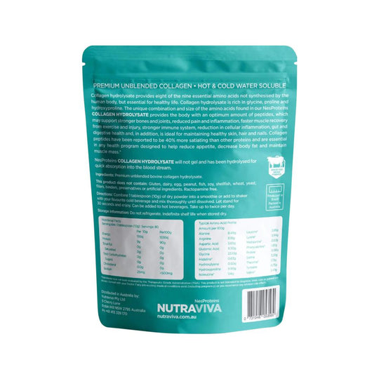 NUTRAVIVA COLLAGEN HYDROLYSATE (BEEF) 800G