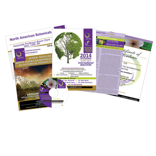 OptimalRx DVD North American Botanicals with Bevin Clare (Jul 2014)