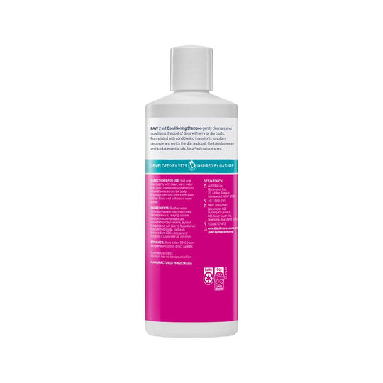PAW By Blackmores 2In1 Skin and Coat (Conditioning Shampoo) 500ml