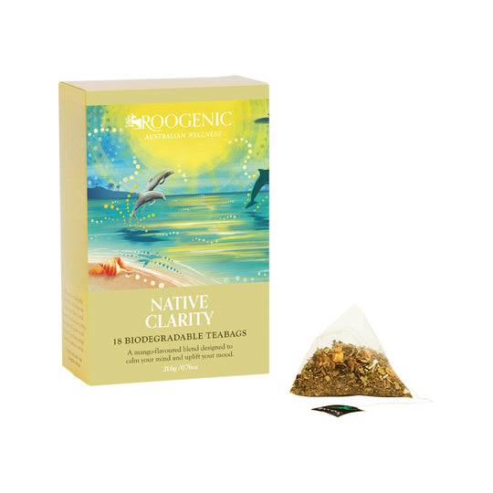 ROOGENIC AUSTRALIAN CLARITY TEA X 18 TEA BAGS