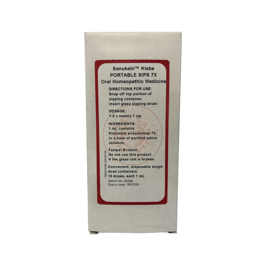 Sanum Sanukehl Klebs 7x SIP Ampules x 10 Pack
