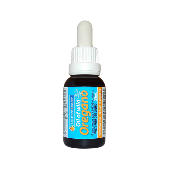 Solutions 4 Health Organic Oil of Wild Oregano 25ml x 6 Display