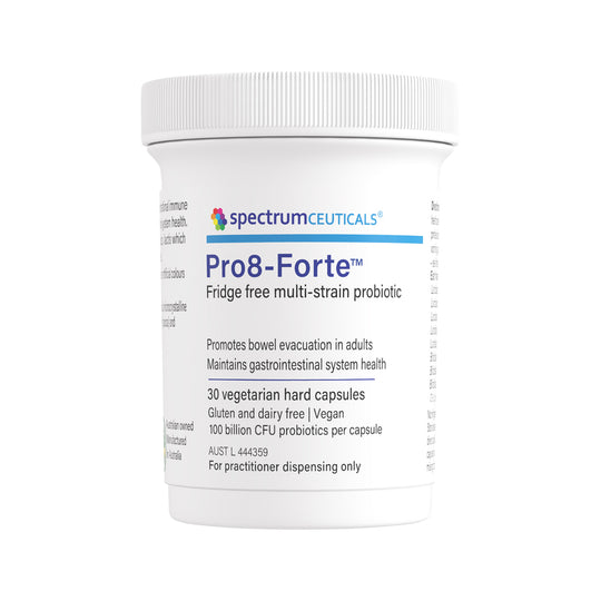 Spectrumceuticals Pro8-Forte (Fridge Free Multi-Strain Probiotic) 30vc