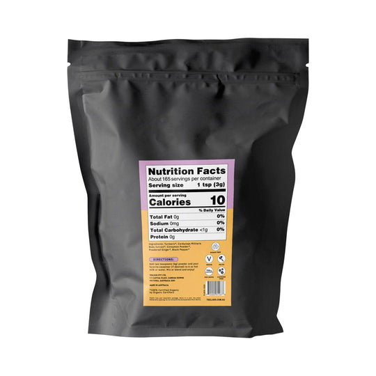 TEELIXIR ORGANIC MUSHROOM TURMERIC LATTE (STARRING CORDYCEPS AND GINGER) 1000G