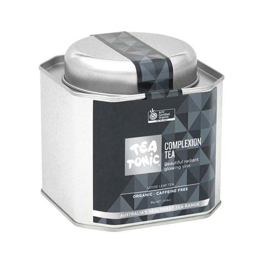 Tea Tonic Organic Complexion Tea Caddy Tin 85g OBSOLETE MANUFACTURER