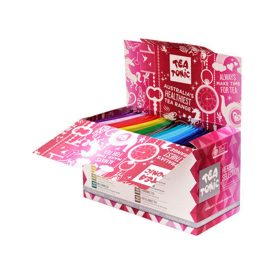 Tea Tonic Organic Herbal Selection x 30 Tea Bags SELL THROUGH