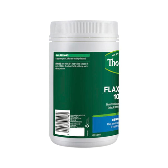 THOMPSONS FLAXSEED OIL 1000MG 400C