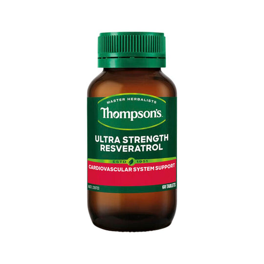 THOMPSONS ULTRA STRENGTH RESVERATROL 60T