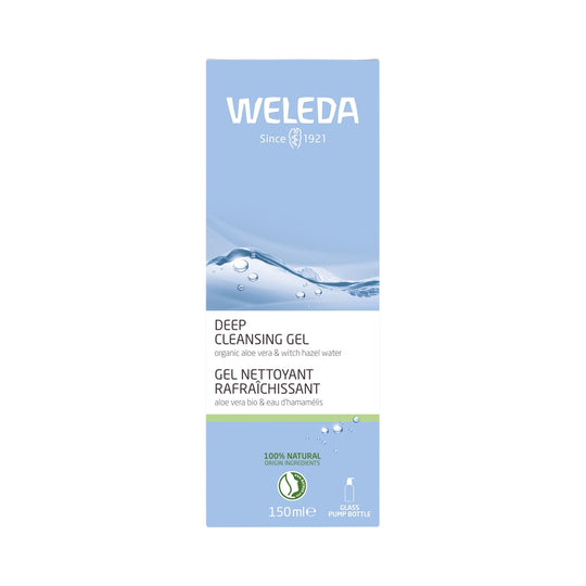 Weleda Deep Cleansing Gel (Organic Aloe Vera & Witch Hazel Water) 150ml
