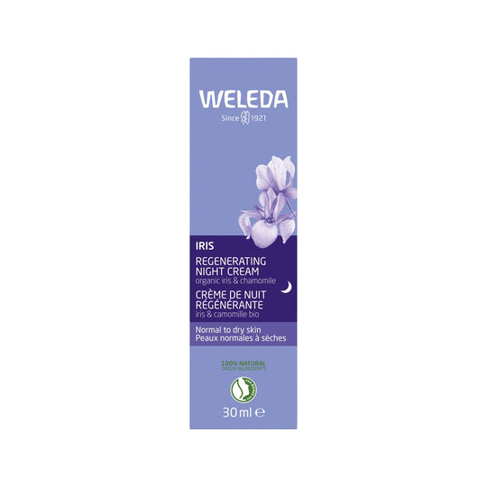 WELEDA REGENERATING NIGHT CREAM IRIS 30ML SELL THROUGH