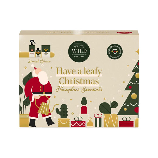 WE THE WILD PLANT CARE ORGANIC HAVE A LEAFY CHRISTMAS HOUSEPLANT ESSENTIALS PACK