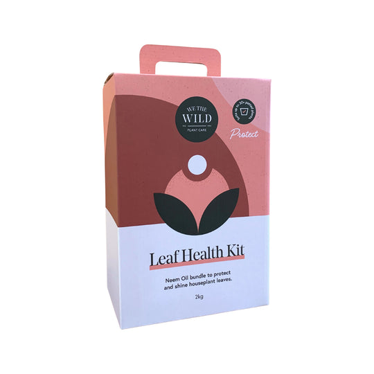 We The Wild Plant Care Organic Leaf Health Kit 2kg Pack SELL THROUGH