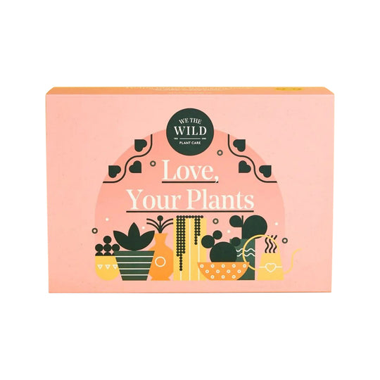 We The Wild Plant Care Organic Love Your Plants Pack