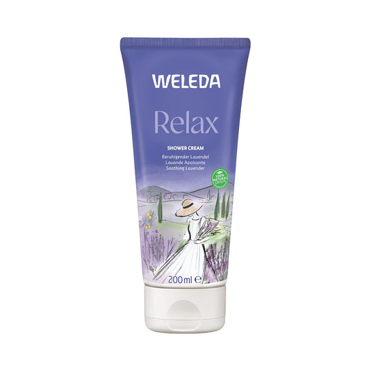 Weleda Aroma Shower Gel Relax (Lavender + Bergamot + Vetiver) 200ml