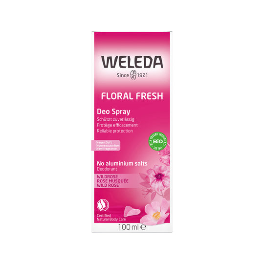 Weleda Organic Deo Spray Floral Fresh (Wild Rose) 100ml