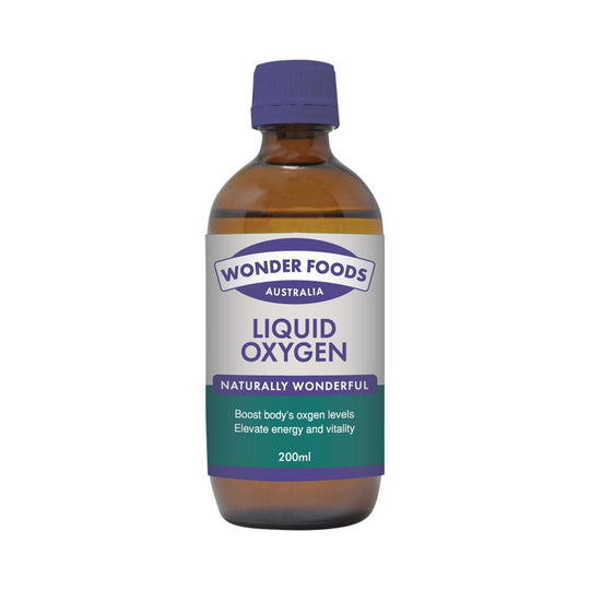 WONDER FOODS LIQUID OXYGEN 200ML OBSOLETE MANUFACTURER