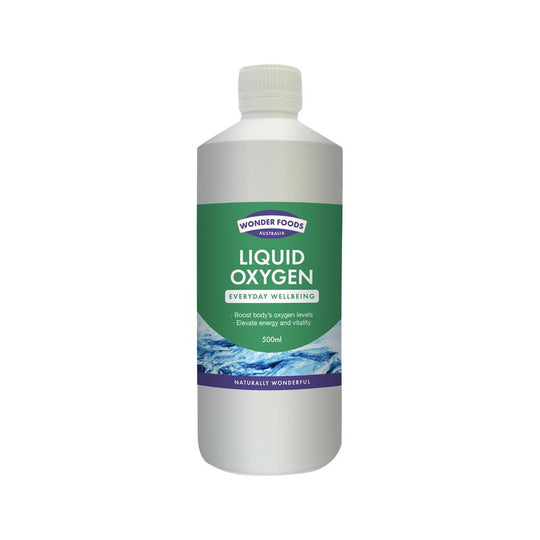 WONDER FOODS LIQUID OXYGEN 500ML OBSOLETE MANUFACTURER