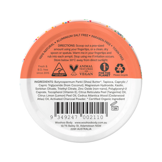 Woohoo Deodorant Paste Tango (Sensitive Bicarb Free) Tin 60g