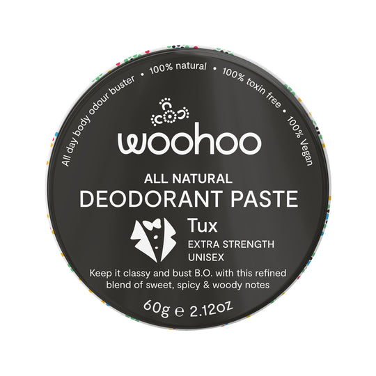 Woohoo Deodorant Paste Tux (Extra Strength) Tin 60g