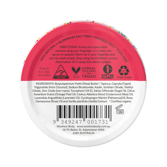 Woohoo Deodorant Paste Urban (Regular Strength) Tin 60g