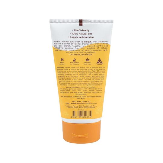 Wotnot Naturals Natural Sunscreen SPF 30 150g