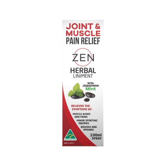 Zen Therapeutics Herbal Liniment (Joint & Muscle Pain Relief) Spray 100ml