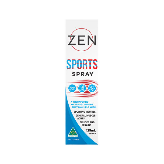 Zen Therapeutics Sports (Therapeutic Massage Liniment) Spray 125ml