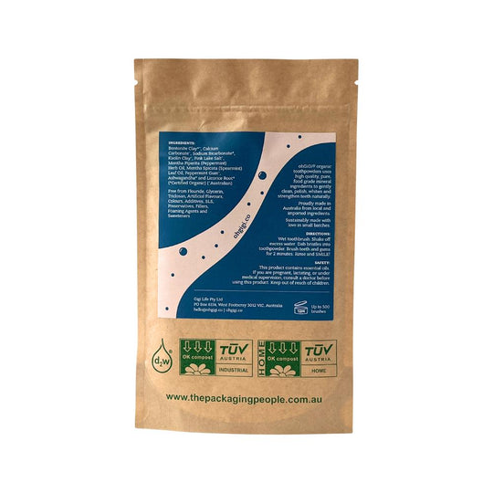 OHGIGI TOOTH POWDER MINTY BRUSH REFILL 100G