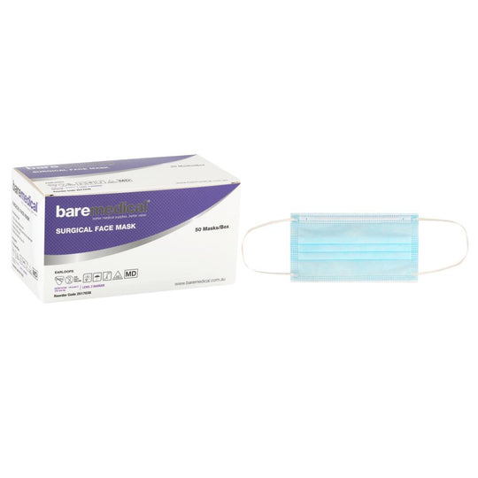 LEVEL 2 EARLOOP SURGICAL MASK BAREMEDICAL