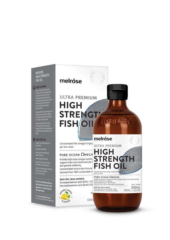 Melrose Ultra Premium High Strength Fish Oil 200ml