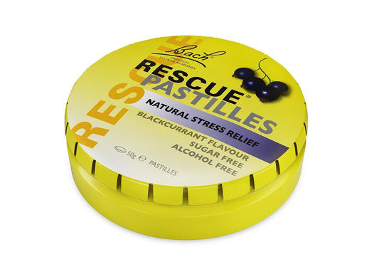 Bach Flower Remedies Rescue Pastilles Blackcurrant 50g