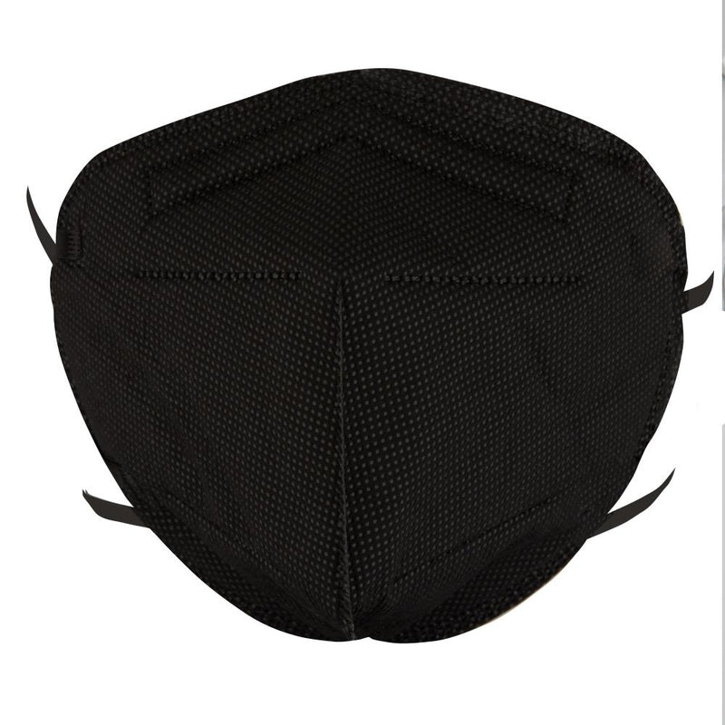 N95 MASK VERTICAL FLAT FOLD RETAIL INDIVIDUAL PACK BLACK “AUS MADE” BAREMEDICAL