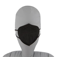N95 MASK VERTICAL FLAT FOLD RETAIL INDIVIDUAL PACK BLACK “AUS MADE” BAREMEDICAL