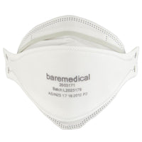 N95/P2 MASK FLAT FOLD EXTENDED HEADSTRAP PARTICULATE RESPIRATOR “AUS MADE” BAREMEDICAL