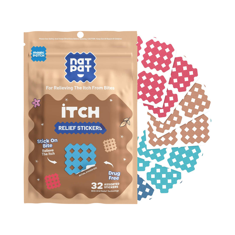 NATPAT MAGICPATCH ITCH STICKERS X 32 PACK