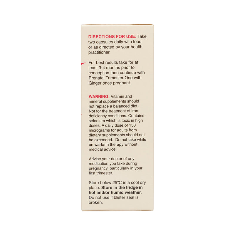 NaturoBest Preconception Multi for Women 60c