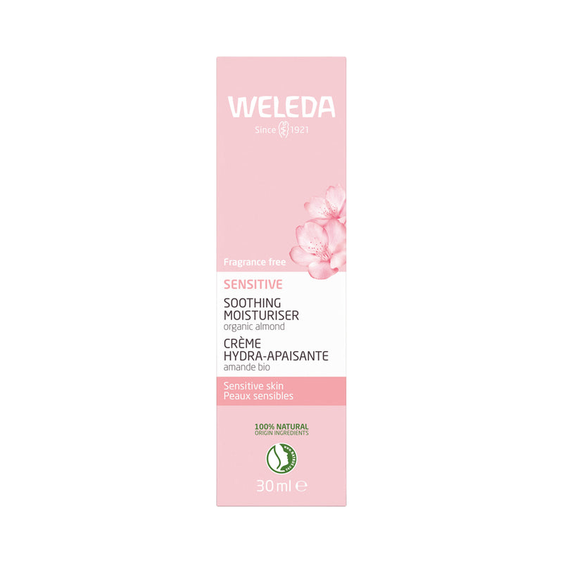 WELEDA SOOTHING MOISTURISER SENSITIVE FRAGRANCE FREE 30ML