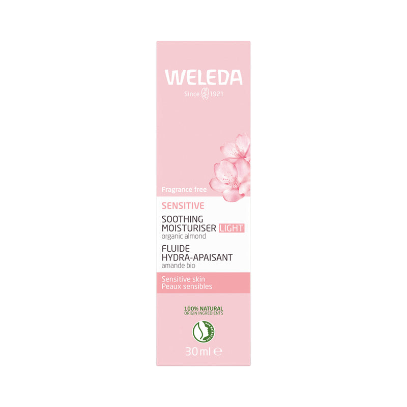WELEDA SOOTHING MOISTURISER LIGHT SENSITIVE FRAGRANCE FREE 30ML