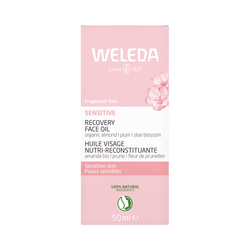 WELEDA RECOVERY FACE OIL SENSITIVE FRAGRANCE FREE 50ML