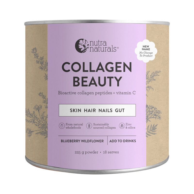 Nutra Organics Collagen Beauty Blueberry Wildflower 225g
